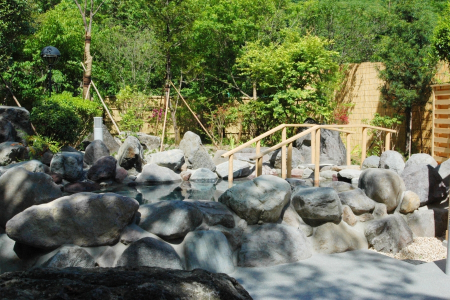 鬼怒川公園　岩風呂